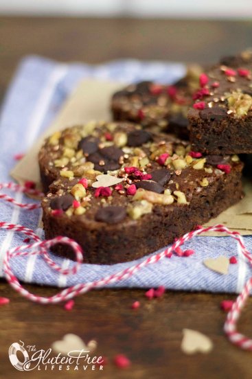 The Best Ever Paleo Brownies; a Perfectly Fudgy Valentines' Treat!